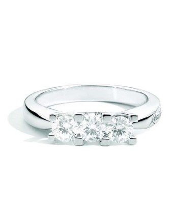 Recarlo Maria Teresa Trilogy Ring in White Gold and Diamonds