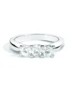 Anello Trilogy Recarlo Maria Teresa in Oro Bianco Diamanti