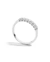 Recarlo Anniversary Ring in White Gold with Diamond Pavé