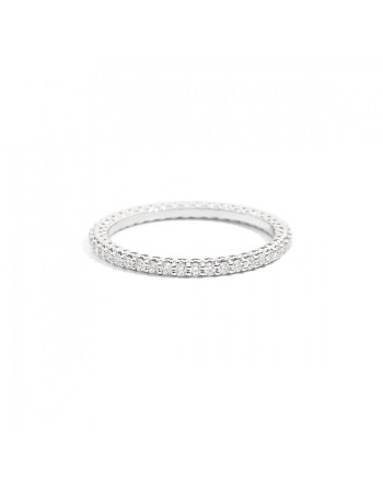 Recarlo Anniversary Eternity Ring in White Gold with Diamonds
