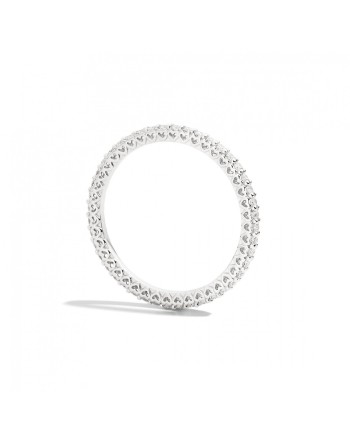 Recarlo Anniversary Eternity Ring in White Gold with Diamonds
