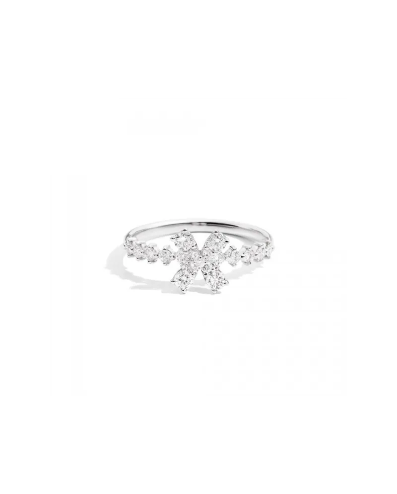 Bague Recarlo Trilly en or blanc avec diamants
