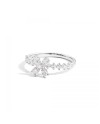 Bague Recarlo Trilly en or blanc avec diamants
