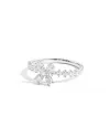 Recarlo Trilly Ring in White Gold with Diamonds