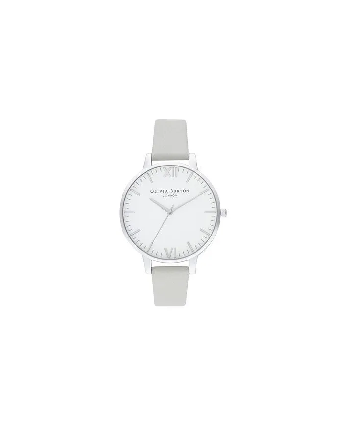 Orologio Olivia Burton con Quadrante Bianco e Cinturino in Pelle