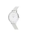Orologio Olivia Burton con Quadrante Bianco e Cinturino in Pelle