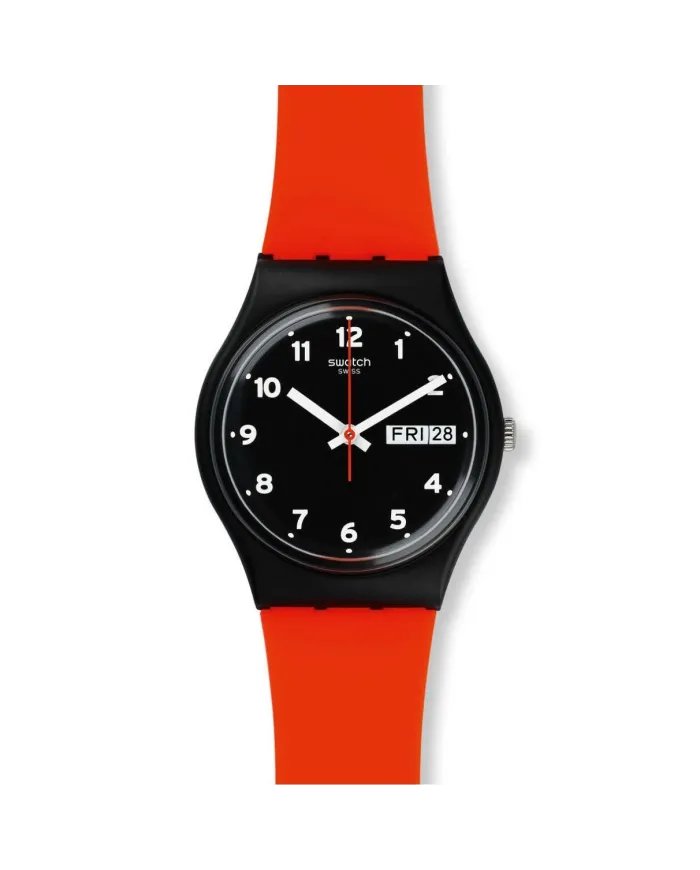 Swatch Originals Red Grin GB754 Wristwatch