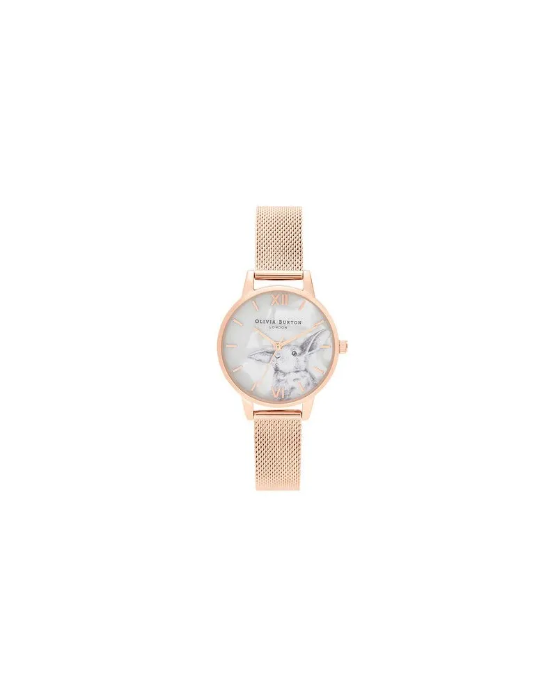 Orologio Olivia Burton Wonderland con Quadrante con Stampa Coniglietto e  Bracciale in Acciaio Rosa | Gioielleria Casella | Orologi al quarzo