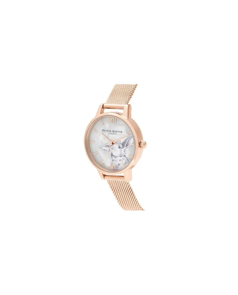 Orologio Olivia Burton Wonderland con Quadrante con Stampa Coniglietto e  Bracciale in Acciaio Rosa | Gioielleria Casella | Orologi al quarzo