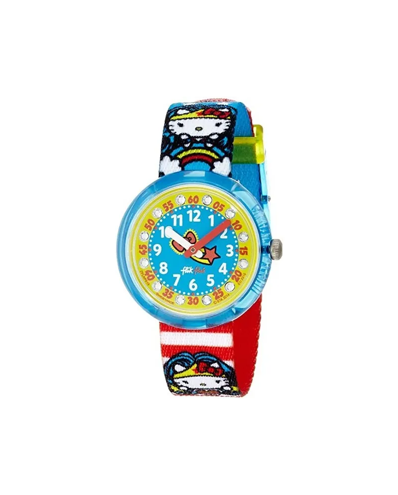 Orologio Swatch Flik Flak Hello Kitty Wonder Woman | Gioielleria Casella |  Orologi Bambino