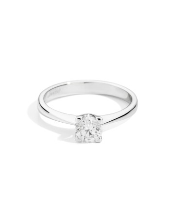 Recarlo Maria Teresa Solitaire Ring in White Gold with Pure Diamond