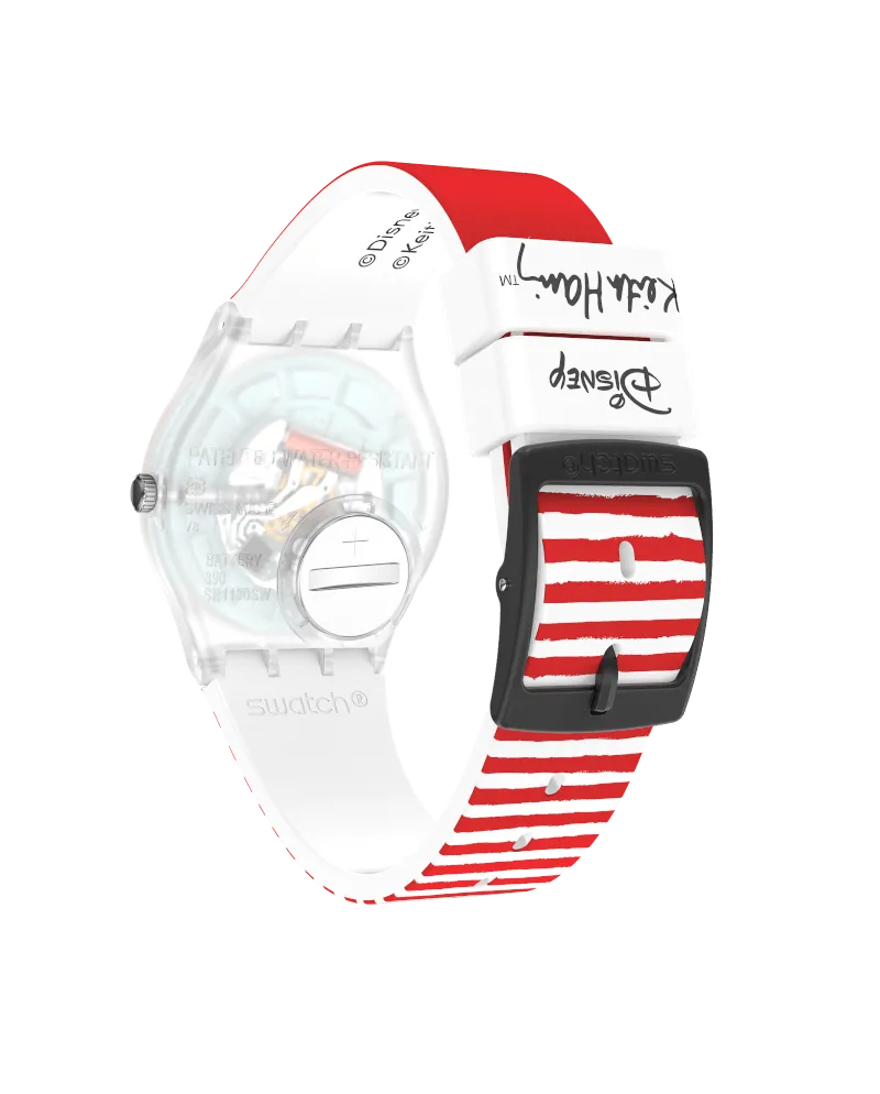 Orologio Swatch Mouse Marinière | Gioielleria Casella | Orologi al quarzo