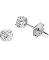 Orecchini Punto Luce Recarlo Anniversary in Oro Bianco con Diamanti 0,45 ct