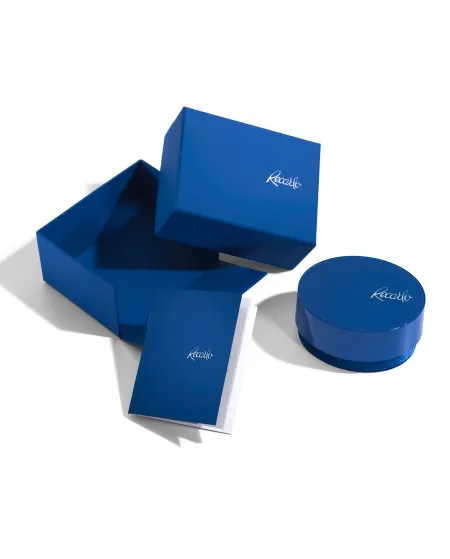 Recarlo Anniversary Light Point Earrings in White Gold with Diamonds