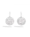 Orecchini Monachella Recarlo Bisanzio in Oro Bianco con Diamanti