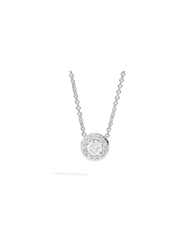 Collier Recarlo Anniversaire en or blanc Point Light avec diamants