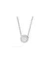 Recarlo Anniversary White Gold Point Light Necklace with Diamonds