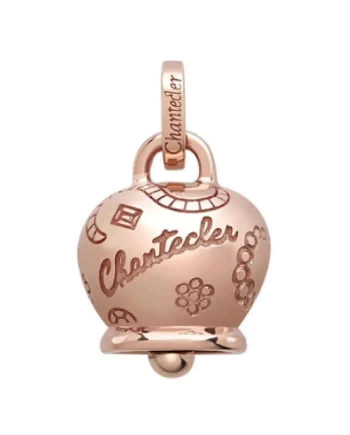Ciondolo Chantecler Suamèm in Oro Rosa con Campanella Micro