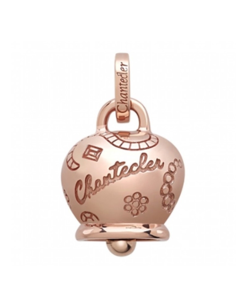 Ciondolo Chantecler Suamèm in Oro Rosa con Campanella Micro