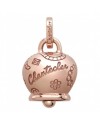 Ciondolo Chantecler Suamèm in Oro Rosa con Campanella Micro