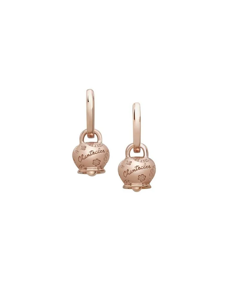 Orecchini Chantecler Suamèm in Oro Rosa con Campanella Micro