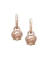 Orecchini Chantecler Suamèm in Oro Rosa con Campanella Micro