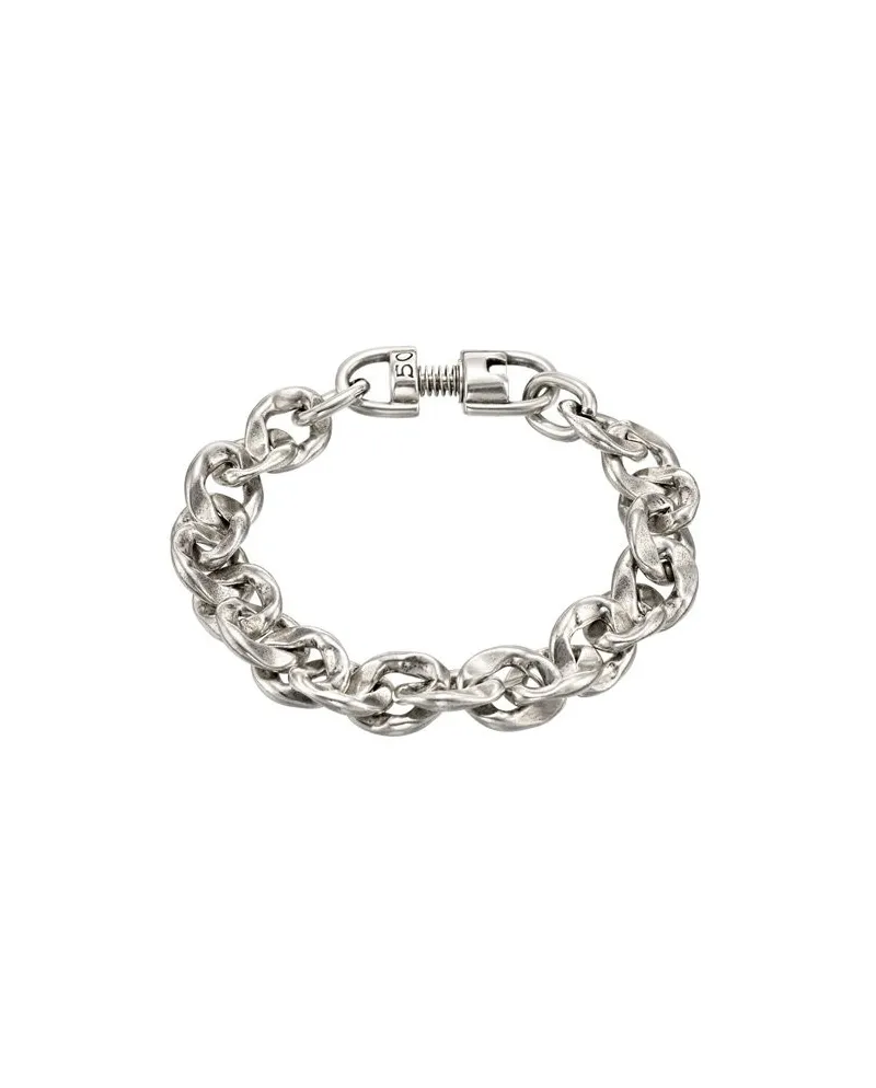 Bracciale Uno De 50 Men's in Argento