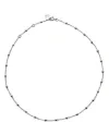 Collana Chantecler Accessori in Argento con Sferette e Chiusura Francobollo