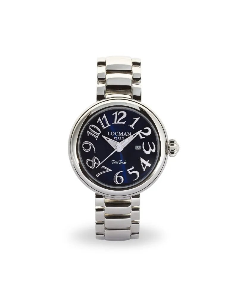 Locman Orologio Tuttotondo solo tempo in acciaio | Gioielleria Casella |  Orologi al quarzo
