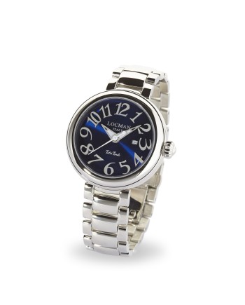 Locman Orologio Tuttotondo solo tempo in acciaio