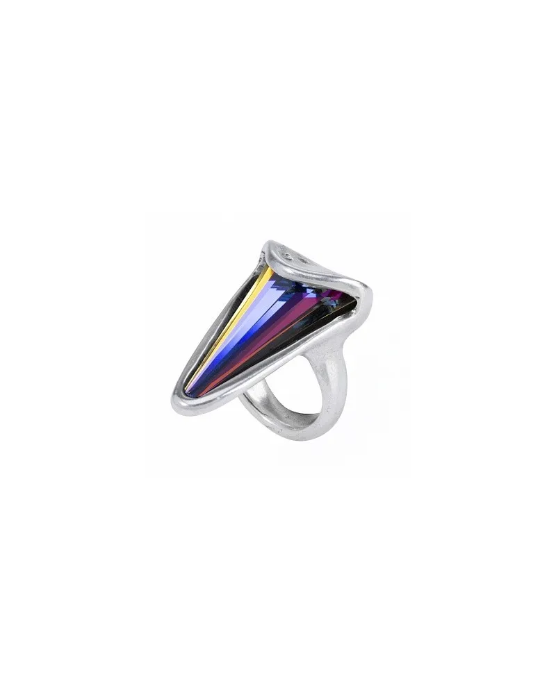 Bague Uno De 50 Blakie en argent avec cristal Swarovski