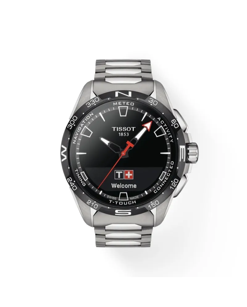 Orologio Tissot T-Touch Connect Solar con Bracciale in Titanio |  Gioielleria Casella | Orologi al quarzo