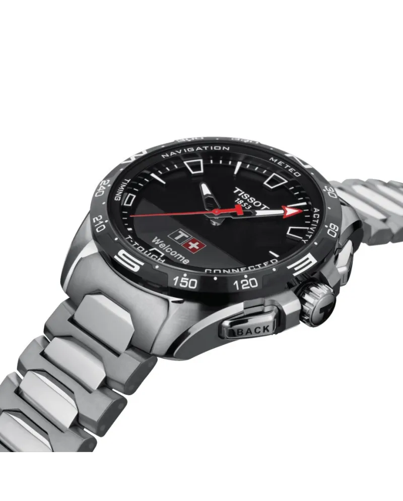 Orologio Tissot T-Touch Connect Solar con Bracciale in Titanio |  Gioielleria Casella | Orologi al quarzo