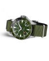 Orologio Hamilton Khaki Navy Scuba Auto con Quadrante Verde e Cinturino Nato