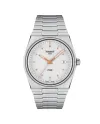 Orologio Tissot PRX con Quadrante Argento e Bracciale in Acciaio