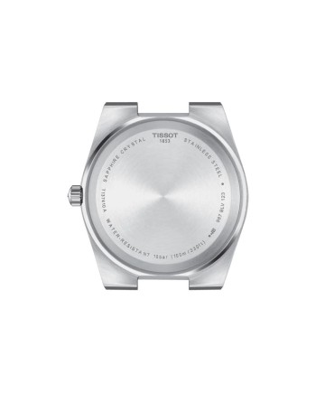 Orologio Tissot PRX con Quadrante Argento e Bracciale in Acciaio