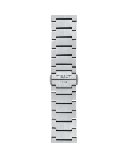 Orologio Tissot PRX con Quadrante Argento e Bracciale in Acciaio