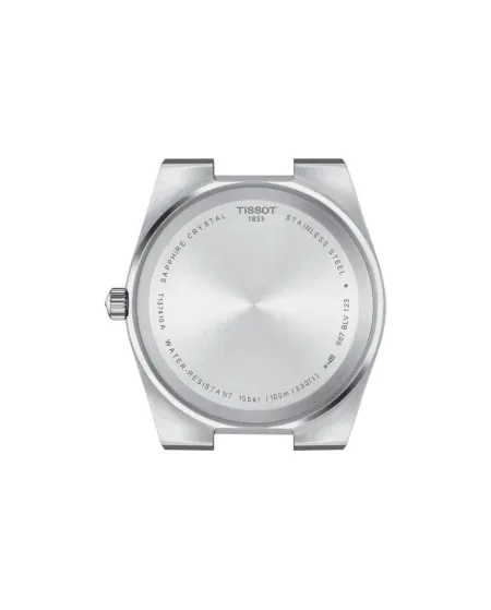 Orologio Tissot PRX con Quadrante Nero e Bracciale in Acciaio