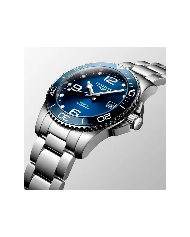 Orologio Longines HydroConquest con Quadrante Blu e Bracciale in Acciaio 41  mm | Gioielleria Casella | Orologi automatici
