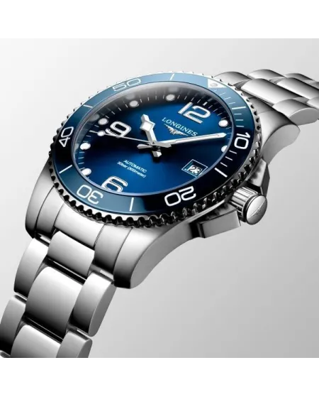 Orologio Longines HydroConquest con Quadrante Blu e Bracciale in Acciaio 41 mm