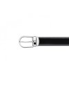 Cintura Montblanc Meisterstuck in Pelle Double Face Nera/Marrone con Fibbia Ovale 30 mm