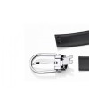 Cintura Montblanc Meisterstuck in Pelle Double Face Nera/Marrone con Fibbia Ovale