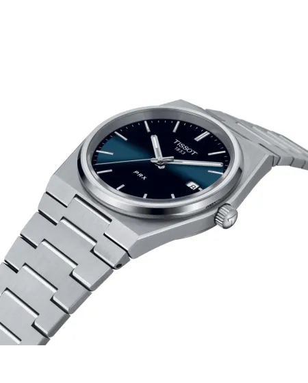 Orologio Tissot PRX con Quadrante Blu e Bracciale in Acciaio