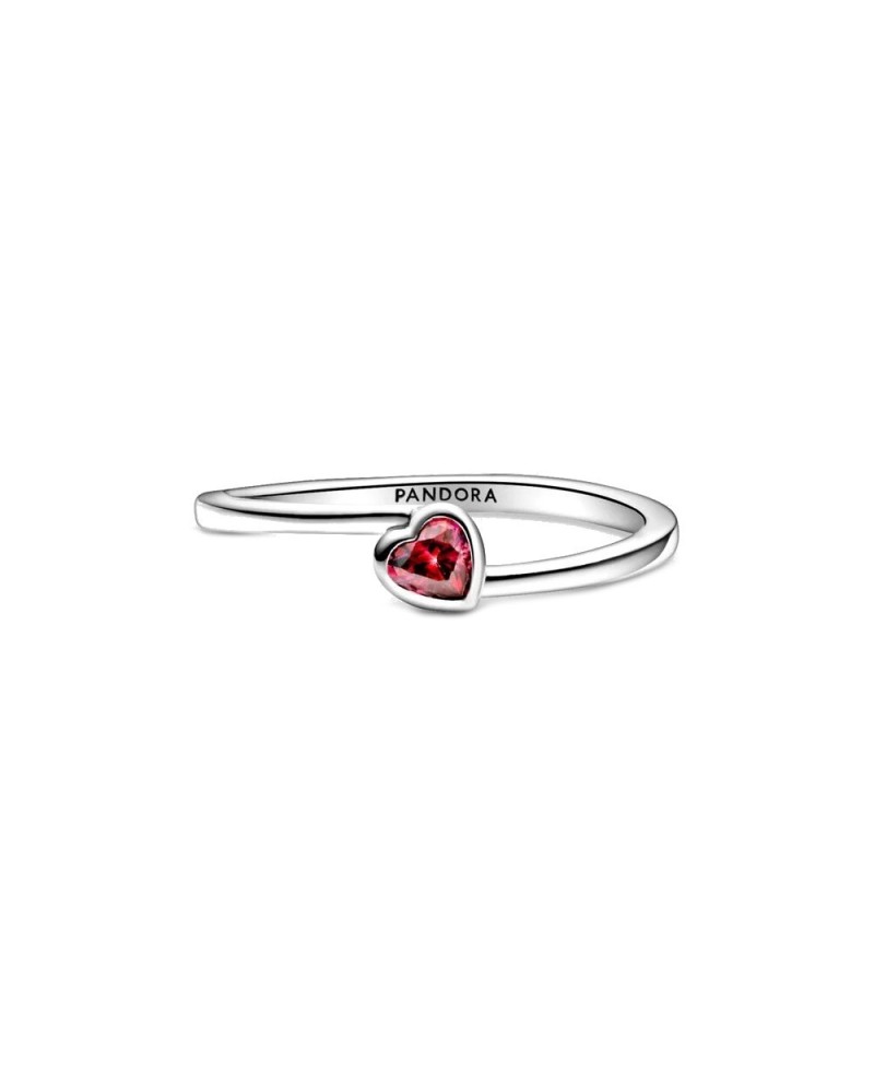 Anello Solitario Anello Pandora Pomellato Anello Cuore Rosso