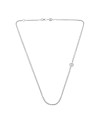 Collier Chantecler Collier double rolò 45 cm or blanc et coq