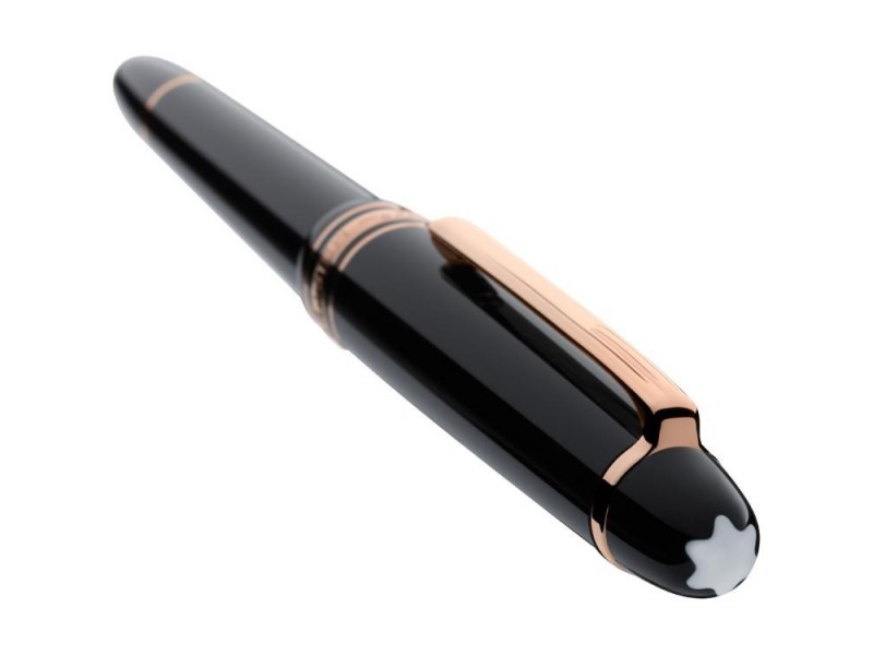 Penna Roller Montblanc Meisterstück Red Gold-Coated Classique