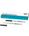 2 Refills Montblanc per Penne a Sfera "M" di Colore Barbados Blue