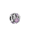 Charm Pandora Margherita Viola in Argento
