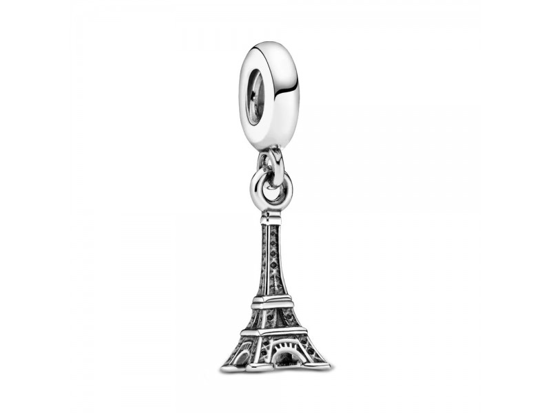 Charm Pendente Pandora Torre Eiffel in Argento