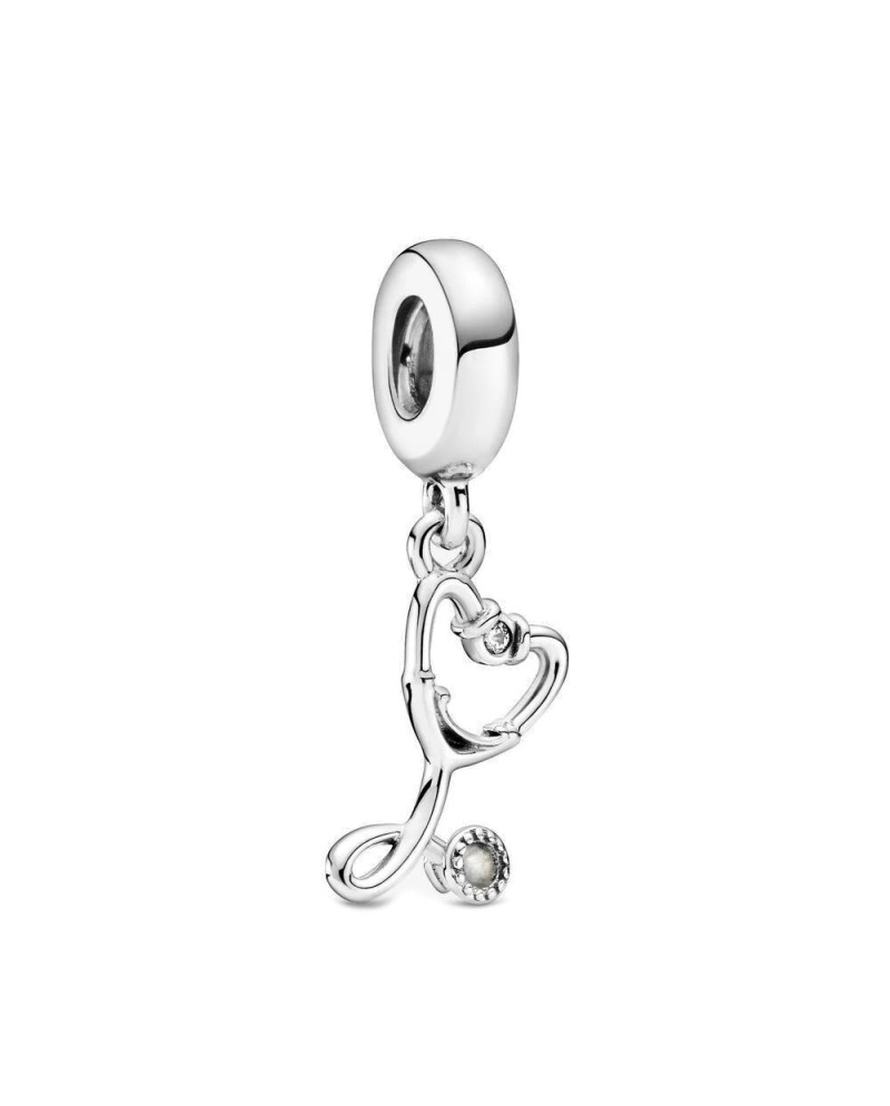 Charm Pendente Pandora con Stetoscopio in Argento